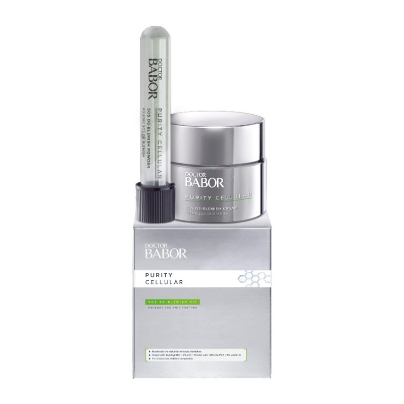 Gydantis veido priemonių rinkinys SOS De-Blemish Kit, babor