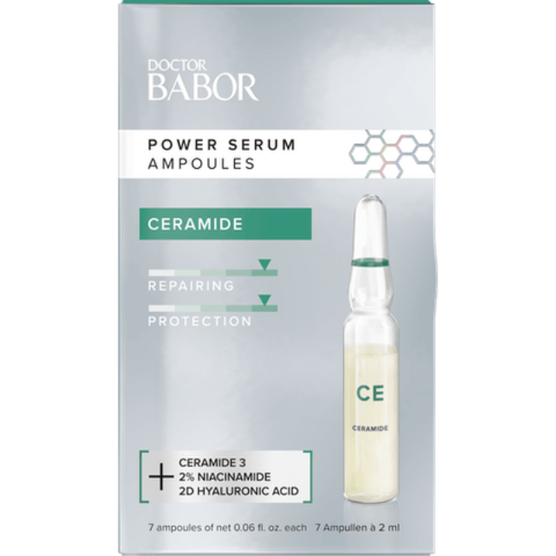regeneruojanti ampule su keramidais veido odai, babor ceramide ampoule
