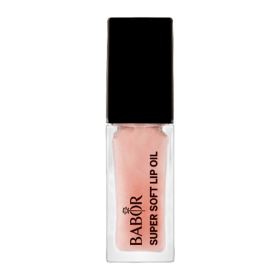 BABOR dekoratyvinė kosmetika Aliejinis lūpų blizgis Super Soft Lip Oil 01 Pearl Pink