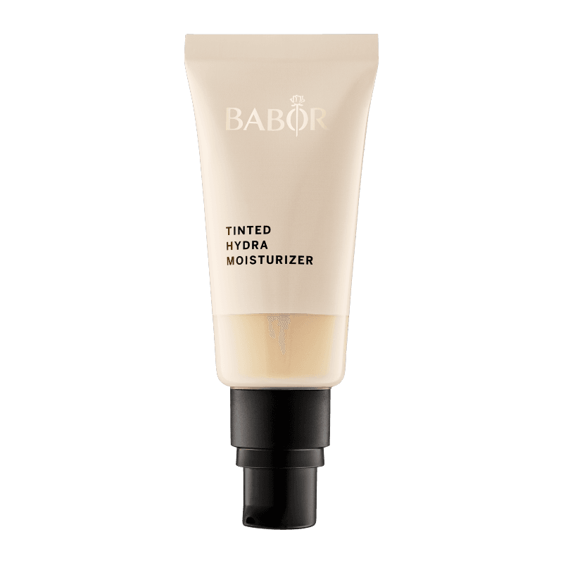 BABOR dekoratyvinė kosmetika_Drėkinanti pudra Tinted Hydra Moisturizer 01 Ivory 30ml