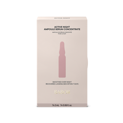 BABOR Regeneruojančios ampulės veidui. Active Night