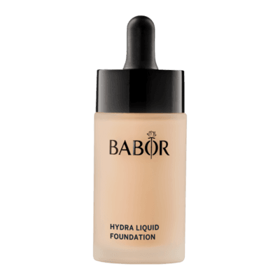 BABOR dekoratyvinė kosmetika_Drėkinantis makiažo pagrindas Hydra Liquid 07 Almond