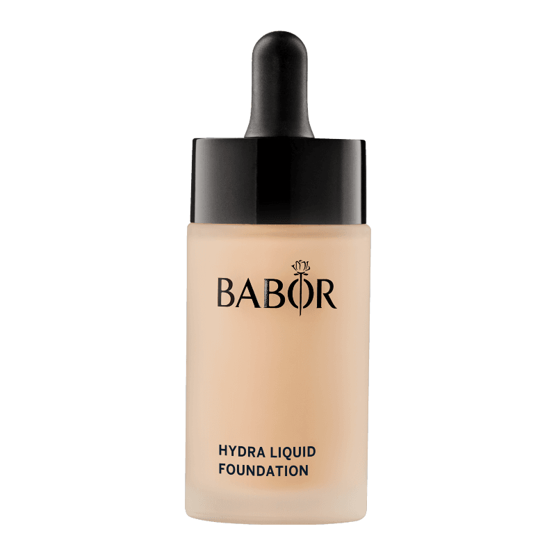 BABOR dekoratyvinė kosmetika_Drėkinantis makiažo pagrindas Hydra Liquid 07 Almond