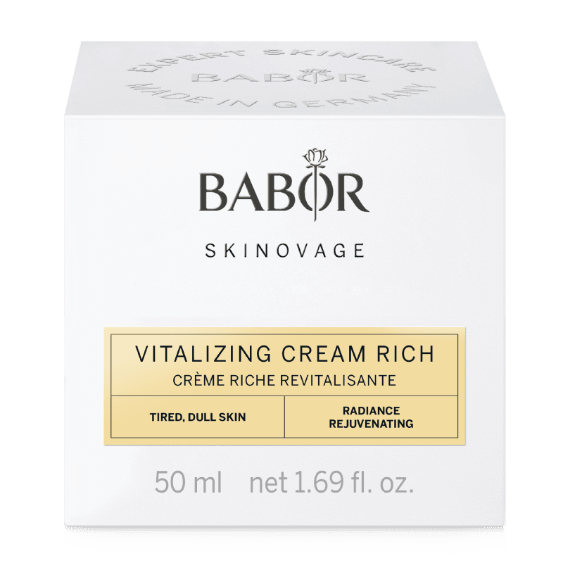 BABOR Kremas pavargusiai, papilkėjusiai veido odai Skinovage Vitalizing Cream Rich_kremas nuo raukšlių_2