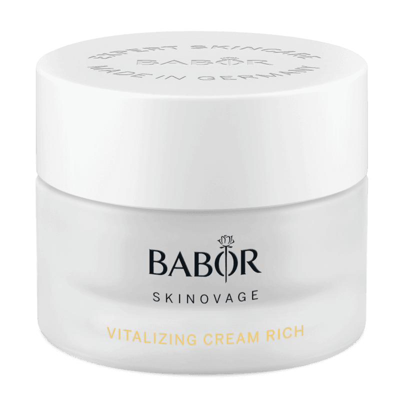 BABOR Kremas pavargusiai, papilkėjusiai veido odai Skinovage Vitalizing Cream Rich_kremas nuo raukšlių