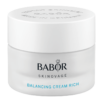 BABOR Drėkinamasis veido kremas dehidratuotai mišriai odai. Balancing Cream Rich 50ml_geriausias kremas mišriai odai 50 ml_kremas sausai odai