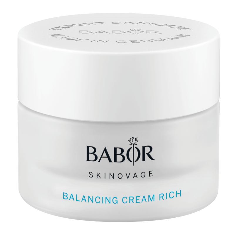 BABOR Drėkinamasis veido kremas dehidratuotai mišriai odai. Balancing Cream Rich 50ml_geriausias kremas mišriai odai 50 ml_kremas sausai odai