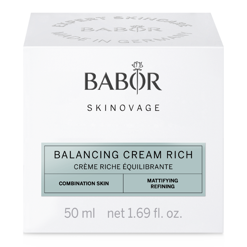 BABOR Drėkinamasis veido kremas dehidratuotai mišriai odai. Balancing Cream Rich 50ml_geriausias kremas mišriai odai_kremas sausai odai_2