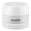 BABOR Praturtintas antibakterinis veido kremas riebiai odai. Skinovage Purifying Cream Rich 50 ml_veido kremas probleminei odai nuo spuogų