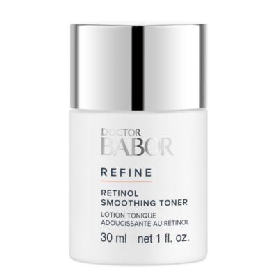 Doctor BABOR Priešraukšlinis veido tonikas su retinoliu ir hialurono rūgštimi. Retinol Smoothing Toner, 30 ml_tonikas veidui su rūgštimi hialuronu