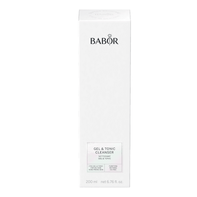 BABOR Veido prausiklis ir tonikas du viename. Gel & Tonic Cleanser, 200 ml_4