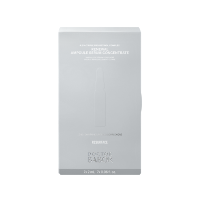 Babor ampulės su trigubu proretinolio kompleksu. Renewal Ampoule Serum Concentrate
