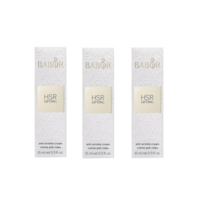 HSR stangrinantis veido kremas MINI. HSR Lifting Anti-wrinkle Cream 3 vnt. rinkinys