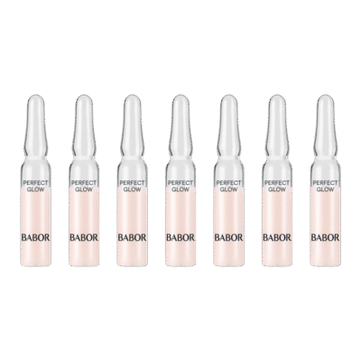 BABOR švytėjimo suteikiančios ampulės veidui Perfect Glow 7 vnt. rinkinys