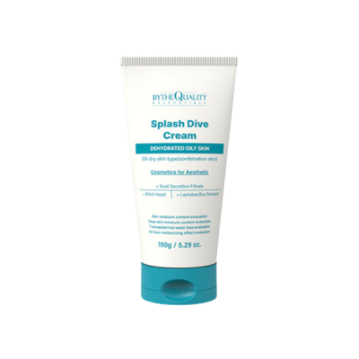 Giliai drėkinantis ByTheQuality Splash Dive Cream veido kremas