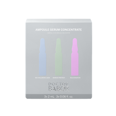 Dr. BABOR ampulių rinkinys MINI. 10D HA, Barrier protect & Rejuvenation Ampoule Set MINI
